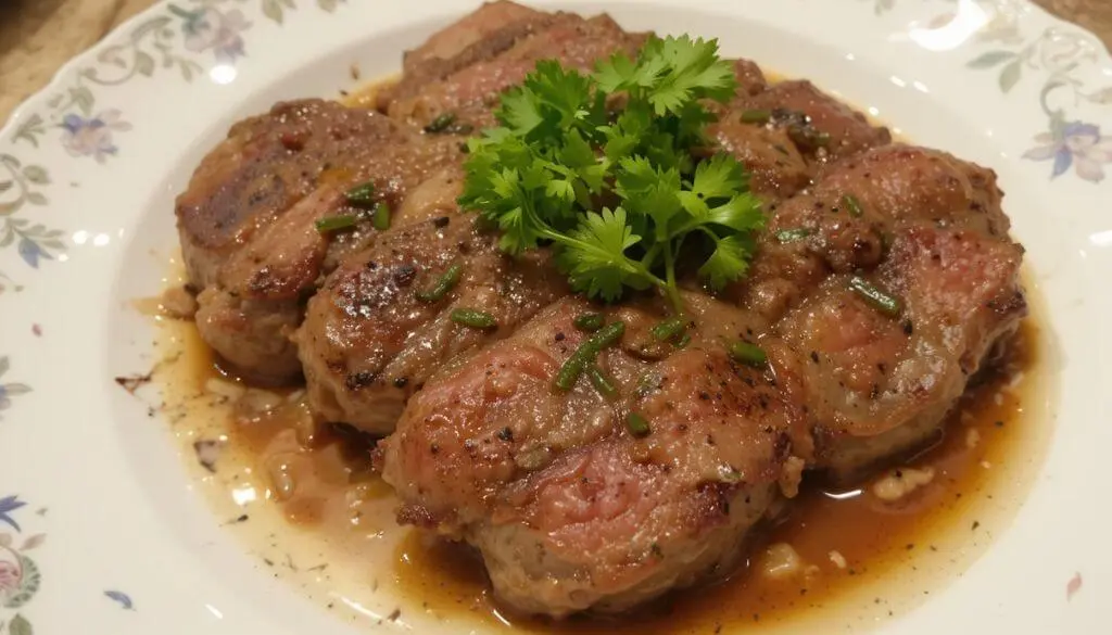 Japanese pepper steak Japanese pepper steak