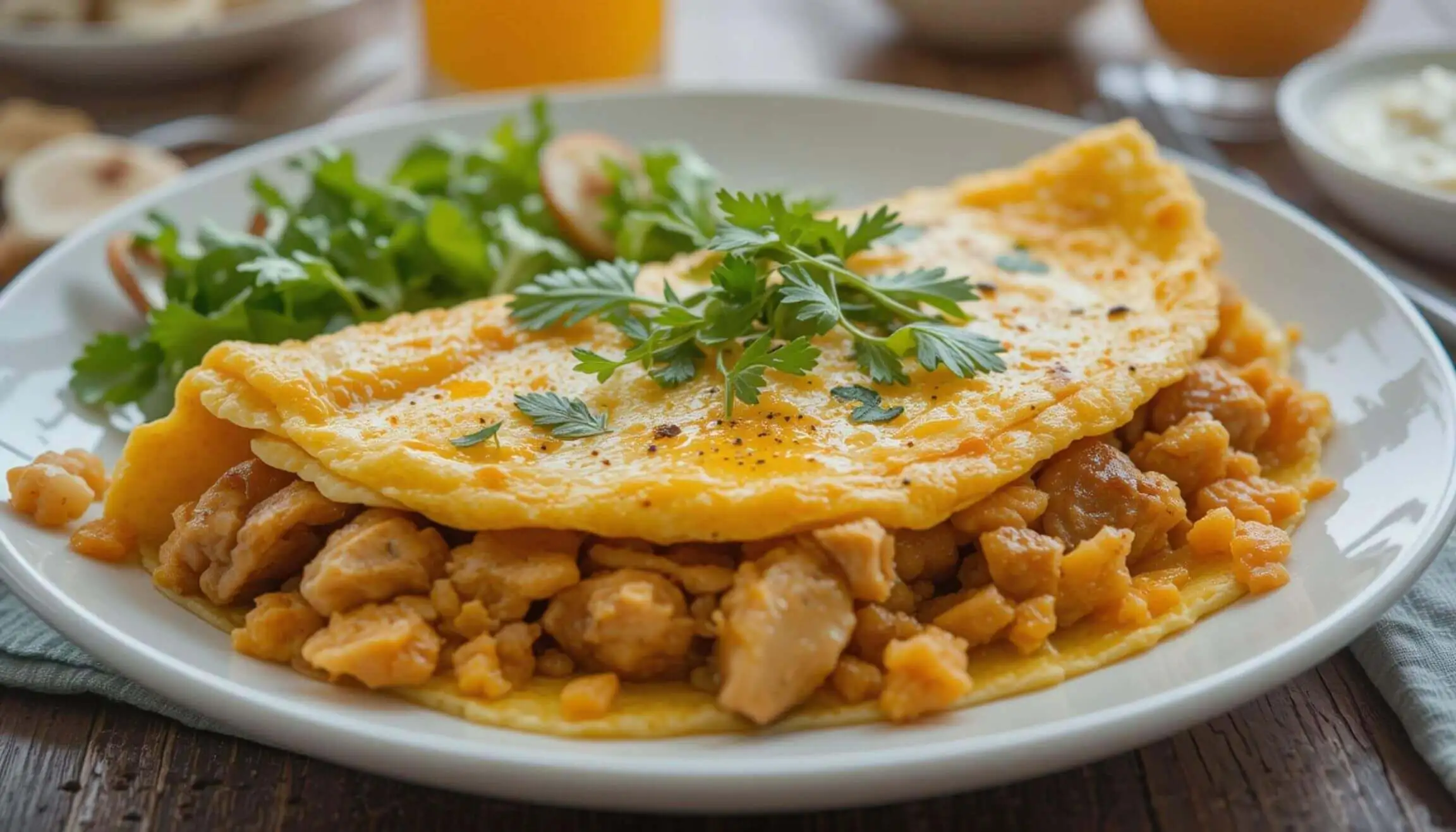 chicken and eggs