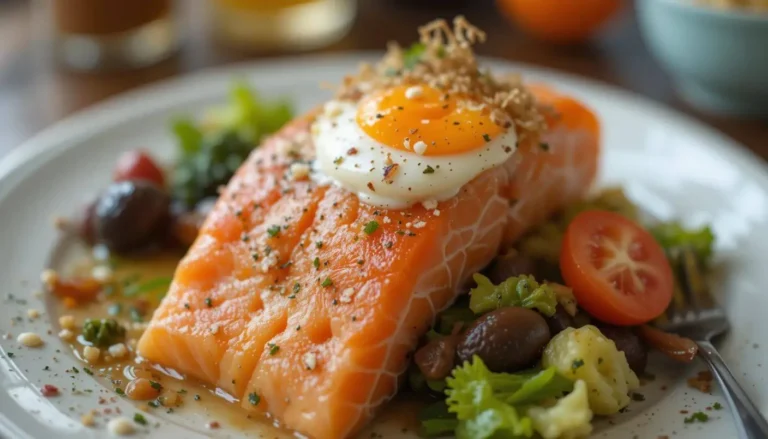 salmon breakfast