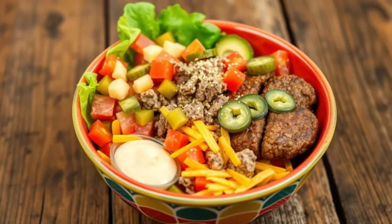 burger bowl recipe