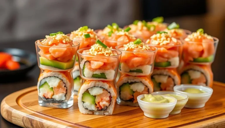Layered California Roll Appetizer