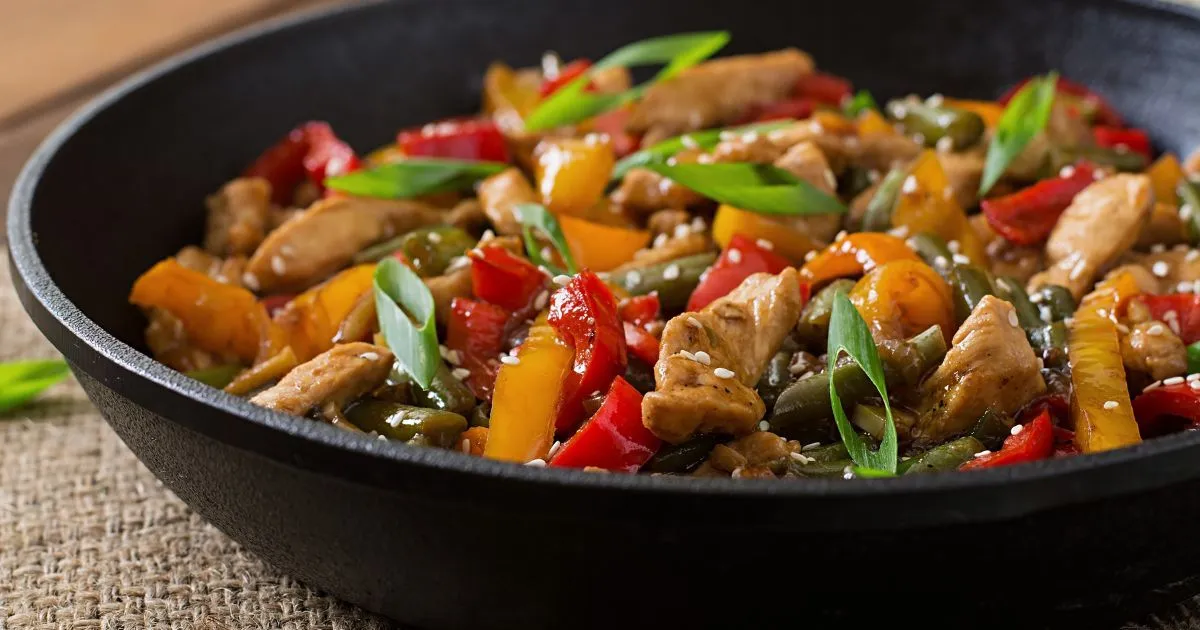 Blackstone stir fry