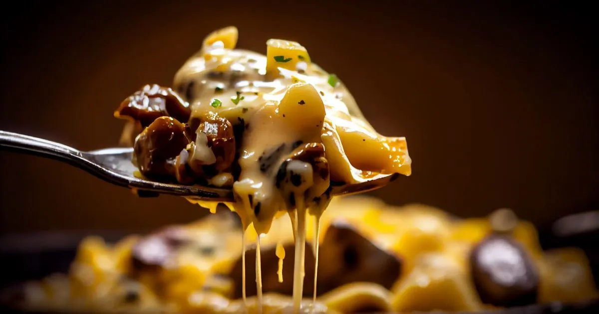 mac and cheese with ground meat