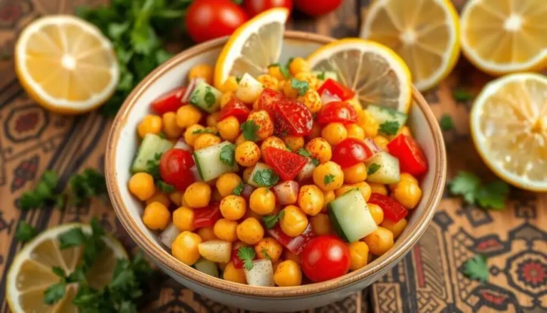 moroccan spiced chickpea salad recipe