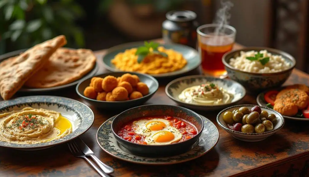 Arab Breakfast Dishes