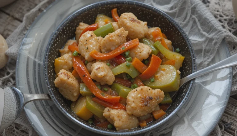 Chicken and Bell Pepper Stir-Fry