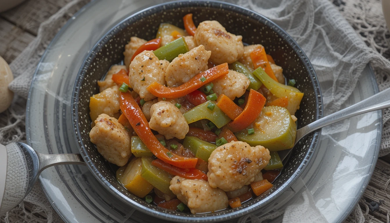 Chicken and Bell Pepper Stir-Fry